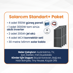Solarcım Standart+ Solar Paket